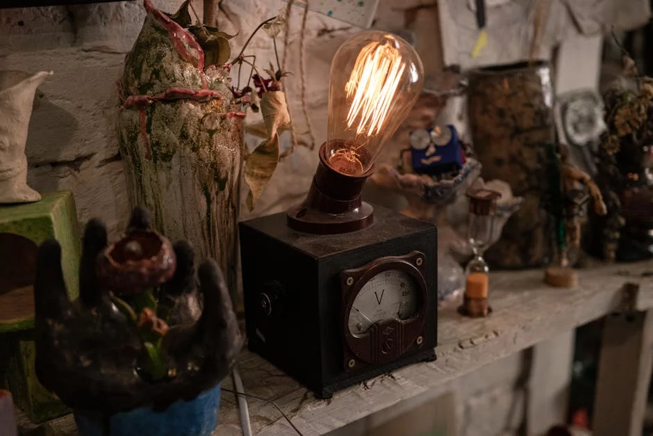 cozy restaurant interior warm lighting rustic decor